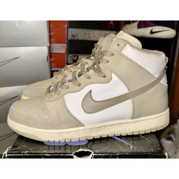 Nike SB Dunk High Pro White Khaki 2006 Men’s 11 with Original Box main image 4